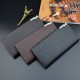 New style men's purse - long length, multi-card slot, thin soft leather bag with horizontal print, multi-card slot card bag, fashionable patchwork casual thin soft leather bag