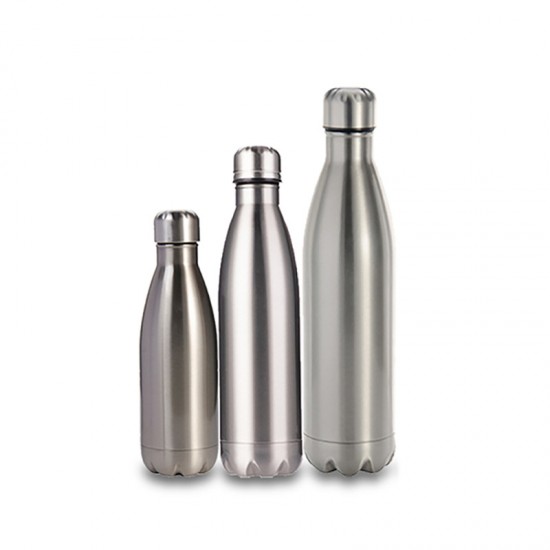 Cross-border hot-selling 304 stainless steel insulated tumblers, cola bottles, thermos flasks, outdoor sports water bottles, logo-printed wholesale.