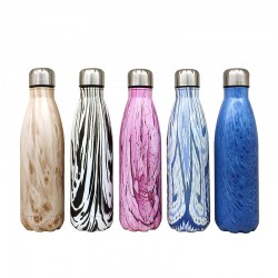 Cross-border hot-selling 304 stainless steel insulated tumblers, cola bottles, thermos flasks, outdoor sports water bottles, logo-printed wholesale.