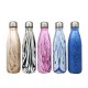 Cross-border hot-selling 304 stainless steel insulated tumblers, cola bottles, thermos flasks, outdoor sports water bottles, logo-printed wholesale.