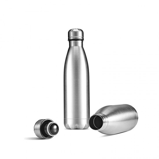 Cross-border hot-selling 304 stainless steel insulated tumblers, cola bottles, thermos flasks, outdoor sports water bottles, logo-printed wholesale.