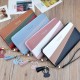New style men's purse - short length, detachable zipper, multi-card slot, thin soft leather bag with horizontal print, minimalist small wallet