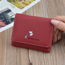 Women's wallet - long style double zipper hand-held bag, mother's soft leather case, cross-stitch pattern printed crown, large capacity double-layer money clip. New style wallet for men - short style money holder for young men, fashionable thin style with