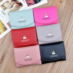 New women's wallet - long style double zipper hand-held bag, soft leather case, fashionable and Korean style, large capacity folding soft leather case, small wallet.