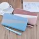 New men's wallet - short style money clip, fashionable and European style multi-card slot, thin style for young men, litchi-patterned horizontal style soft leather case.