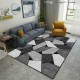 New autumn/winter geometric living room coffee table rug, bedroom bedside wall-to-wall carpet 3D printed rectangular bathroom doormat
