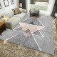 In stock: 3D printed carpets, Nordic geometric doormats, bedroom bay window bedside rugs, and living room coffee table sofa rugs