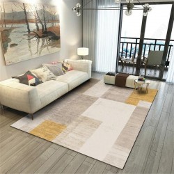 In stock: 3D printed carpets, Nordic geometric doormats, bedroom bay window bedside rugs, and living room coffee table sofa rugs