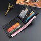 New style women's purse - long length, zipper handbag, patchwork color clash large capacity soft leather bag, mini small leather bag with hanging loop, zero wallet