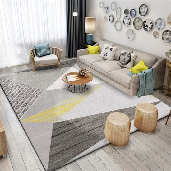 In stock: 3D printed carpets, Nordic geometric doormats, bedroom bay window bedside rugs, and living room coffee table sofa rugs