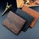 New style women's purse - short length, money clip, female student, fashionable lettering print mini small leather bag with hanging loop, detachable zipper zero wallet