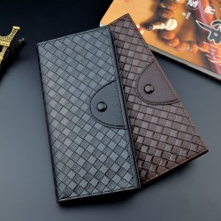 New style wallet for men - short style money holder for men, Korean style multi-card slot vintage crocodile pattern fashionable horizontal soft leather wallet.