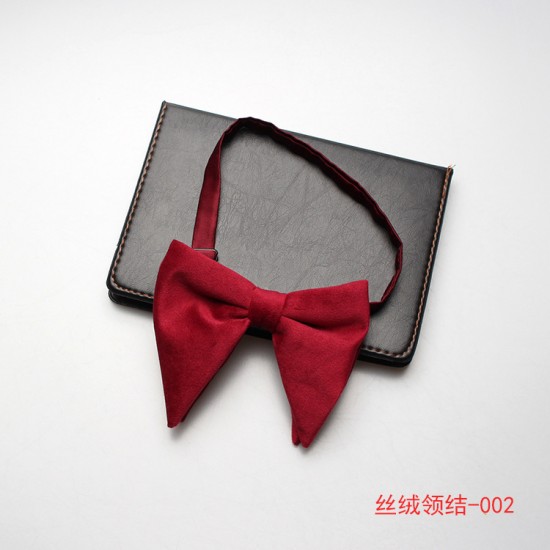 Velvet Bow Ties for Women: Plush Velvet Fashionable Large Horn Bow Ties for Women (Wholesale) Velvet Bow Ties for Women: Plush Velvet Fashionable Large Horn Bow Ties for Women (Wholesale)