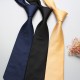 Men's Polyester Jacquard Business Ties: Solid Color Floral Casual High-End Ties (Factory Direct)