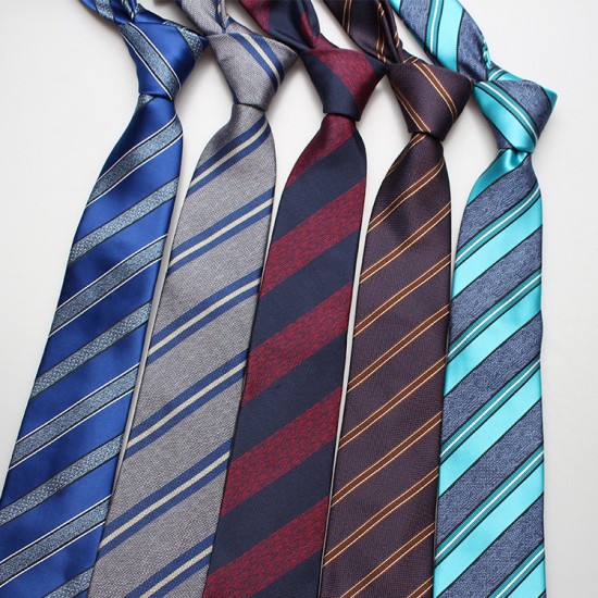 Factory direct supply of men's ties, formal, professional, business, and wedding ties, jacquard polyester ties.