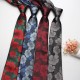 Fashionable casual floral leaf arrow-shaped men's tie in stock Business polyester jacquard suit ties for banquets