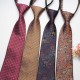 Hot-selling 8cm formal business tie, men's zippered lazy tie, small flower and cashew pattern, various colors Hot-selling 8cm formal business tie, men's zippered lazy tie, small flower and cashew pattern, various colors