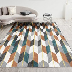 Modern minimalist home living room coffee table mat, office bedroom bedside rug, entryway doormat