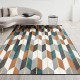 Modern minimalist home living room coffee table mat, office bedroom bedside rug, entryway doormat