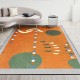 Modern minimalist home living room coffee table mat, office bedroom bedside rug, entryway doormat