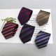 Men's jacquard polyester business tie manufacturers, ready-to-stock wholesale, classic trendy floral striped ties.