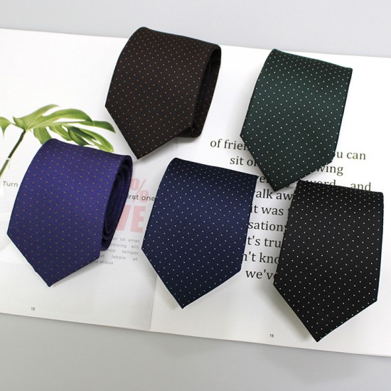 2023 new professional formal tie manufacturer in stock Polyester business shirts and men's ties.