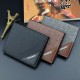 New men's wallet - short style wallet, multi-card slot men's youth fashionable multi-card large capacity horizontal thin business soft leather wallet New men's wallet - short style wallet, multi-card slot men's youth fashionable multi-card large capacity horizontal thin business soft leather wallet