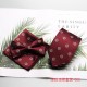 2023 new styles in stock. Men's formal suits for banquets, groomsmen, and groomsmen. Three-piece burgundy tie set.