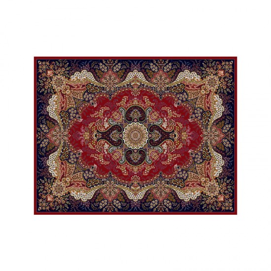 Bohemian vintage carpet, living room coffee table mat, bedroom bedside mat, hotel sofa blanket, doormat