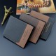 Women's wallet - long style double zipper hand-held bag, mother's soft leather case, diamond pattern embroidered crown, large capacity double-layer money clip.