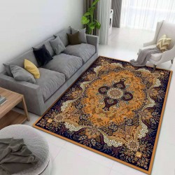 Bohemian vintage carpet, living room coffee table mat, bedroom bedside mat, hotel sofa blanket, doormat