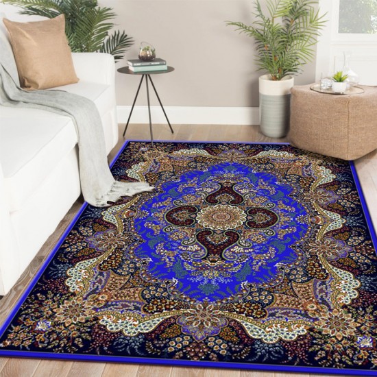Bohemian vintage carpet, living room coffee table mat, bedroom bedside mat, hotel sofa blanket, doormat