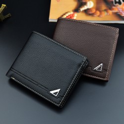 New style men's wallet - long style money holder for men, multi-card slot, thin style, fashionable printed pattern leather wallet, large capacity, cross style soft leather wallet for suit.