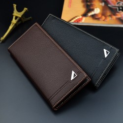 New women's wallet - long style double zipper hand-held bag, fashionable and crocodile-patterned large capacity mother's double-layer hand-held bag.