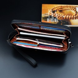 New style wallet for women - long style hand-held bag for women, mother style fashionable simple double-layer money holder with mobile phone bag, Japanese style.