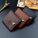 New women's wallet - long style soft leather case, Korean-style fashion, double zipper, large capacity, double-layer money clip, mobile phone bag.