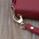 New women's wallet - long style double zipper hand-held bag, fashionable and embroidered money clip, large capacity soft leather case, no change money bag.