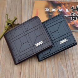New style wallet - long length, double zipper handbag, fashionable lychee pattern soft leather large capacity double-layer purse, mobile phone bag