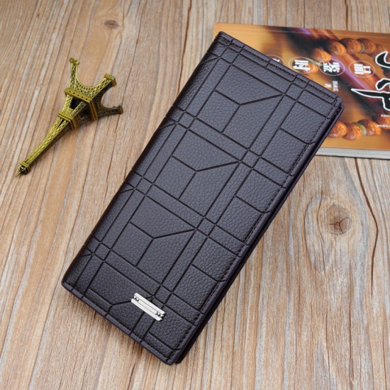 New style wallet for women - long style hand-held bag for women, money holder for women, fashionable large capacity double zipper soft leather wallet with double layers, mobile phone bag.