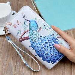 New style men's wallet - long style money holder for men, vertical style, youth fashionable woven pattern large capacity multi-card slot soft leather wallet, suit bag.