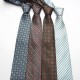 Wholesale men's 8cm business formal polyester ties, suit ties, and casual green party ties.
