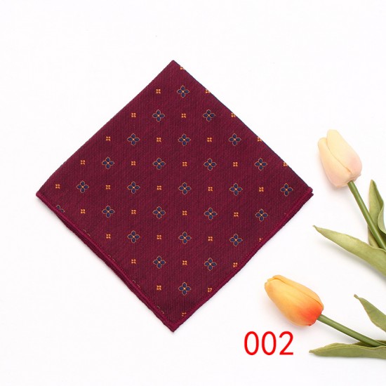 Leier men's suit pocket squares, patterned wedding chest scarves, handkerchiefs, small party squares, suit accessories, manufacturer