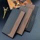 Men's wallet - long style, money clip, fashionable and patchwork color collision thin style for young men, multi-card slot, large capacity, fashionable and casual suit bag.