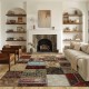 American retro Moroccan carpets, ethnic-style living room sofa coffee table rugs, and bedroom coffee table rugs Wall-to-wall homestay decorative carpet