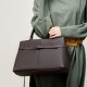 Luxury genuine leather handbags for women, 2025 new spring and summer large-capacity commuter platinum bags, briefcases.