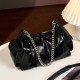Chanel-style genuine leather women's bag, luxurious and fashionable crossbody bag, 2025 new tote bag, autumn shoulder crossbody bag