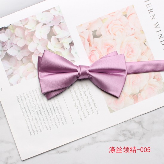 Factory direct solid-color bow ties for men. Factory direct solid-color bow ties for men.