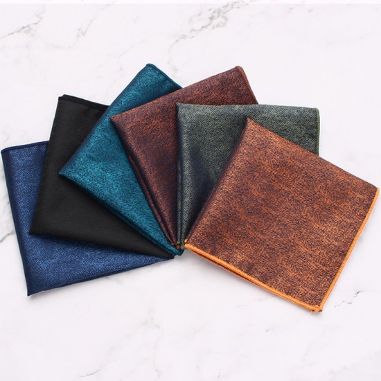 Men's pocket squares, British retro plaid handkerchiefs, wedding handkerchiefs, business suits and shirts, wholesale