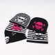 Cross-border Christmas-themed letter-printed bucket hat, reversible sun hat for festivals and events