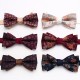 Lei'er patterned bow tie in stock, men's bow tie in multiple colors, wedding groom bow tie, bow tie with flower, wholesale. Lei'er patterned bow tie in stock, men's bow tie in multiple colors, wedding groom bow tie, bow tie with flower, wholesale.